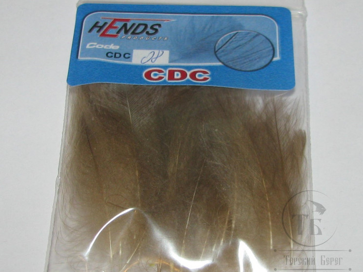 Перья CDC 25 ps Hends # 08 Nat Brown