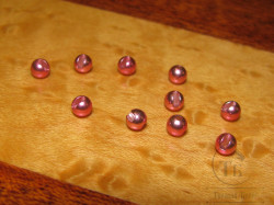 Вольфрамовый шарик с прорезью D 3,8 Metallic Lt. Pink (10 шт)
