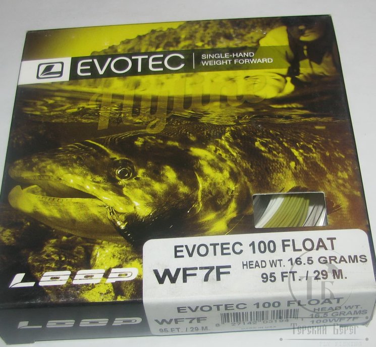 Нахлыстовый шнур LOOP  EVOTEC 100 #7 Fl
