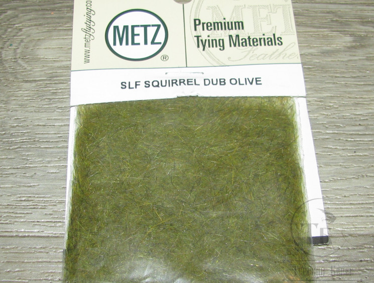 Даббинг белки SLF Squirrel Dubb Olive Metz