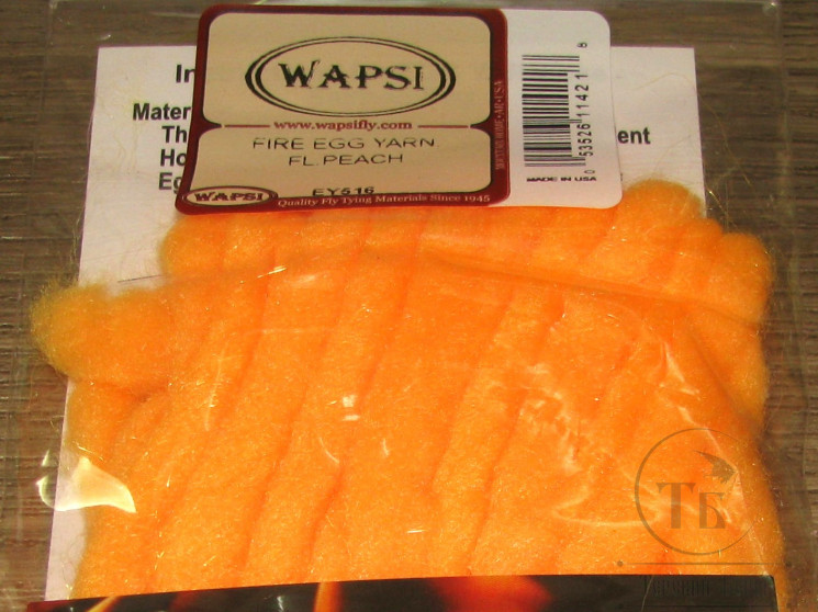 Пряжа для имитации икры Fire Egg Yarn Fl. Peach Wapsi