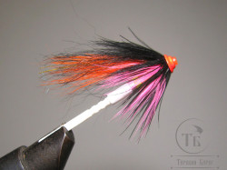 Муха лососёвая Turbo July 3/4 inch ( 20 ) Pink Salmon пластик 3/4