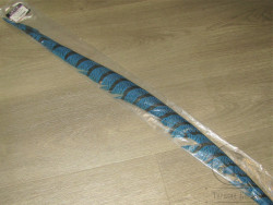 Центральное хвостовое перо алмазного фазана Lady Amherst Center Tail Kingfisher Blue Orvis