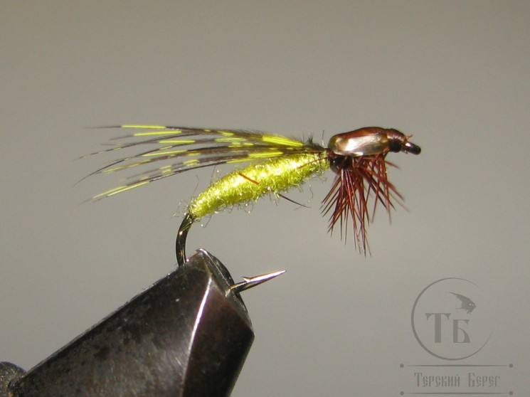 Муха Комар Mosquito ( 2 ) Yellow кр.№ 12 