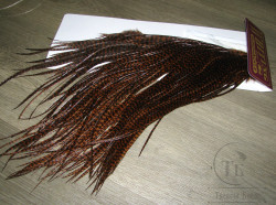 Седло 1/2 Whiting Eurohackle Saddle Grizzly Brown