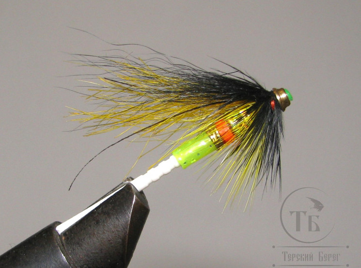 Муха лососёвая Turbo July 3/4 inch ( 5 ) GK Var. пластик 3/4