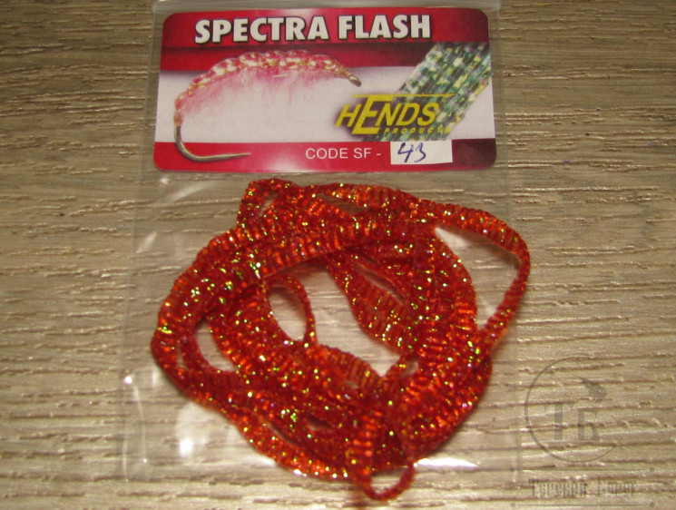 Материал для тел и спинок Spectra Flash Hends SF 043 Red Orange 