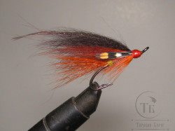 Муха лососёвая Pahtakorva ( 8 ) Rusty Brown Ph. Partridge Patriot Bl. № 4