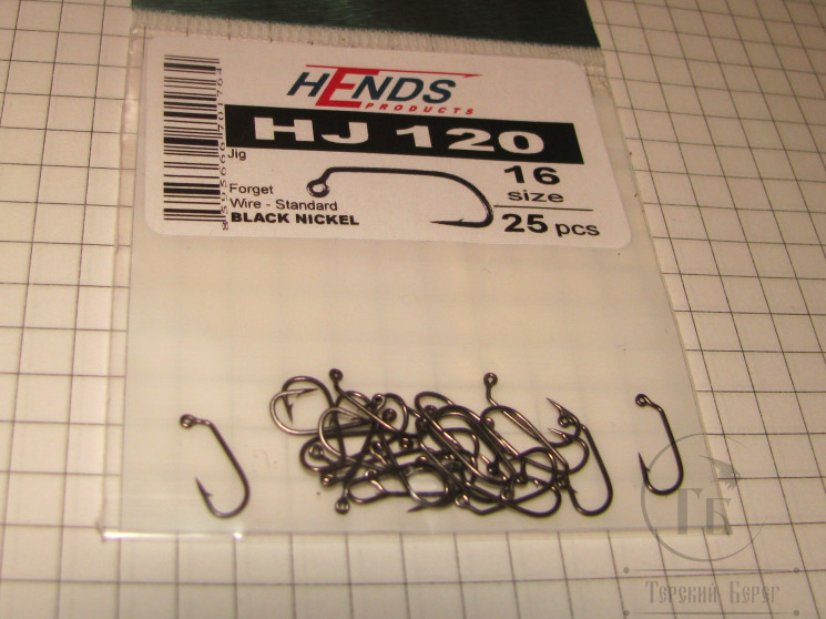 Крючки джиговые Hends Jig Hj 120 №16 ( 25 шт )