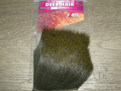 Мех оленя Deer Hair Dk. Olive № 7 HENDS  5 x 5 cm