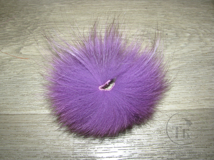 Хвост арктического песца лавандовый / Lavender Small