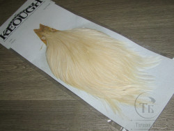 Скальп петуха Dry Fly Cape White KEOUGH
