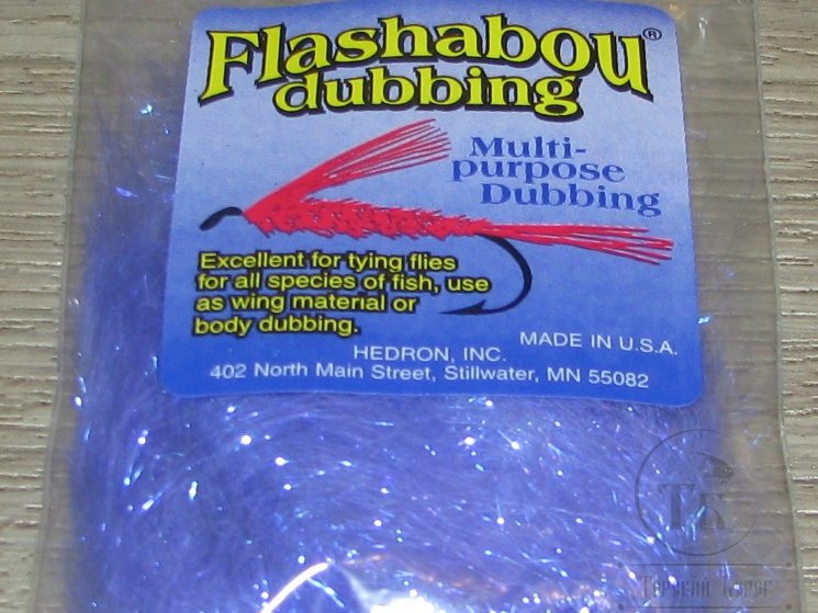 Даббинг Flashabou Dubbing Fl. Blue Hedron 