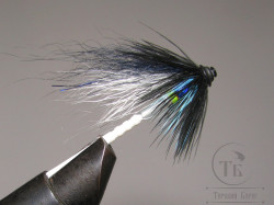 Муха лососёвая Turbo July 3/4 inch ( 11 ) Blue Herring пластик 3/4