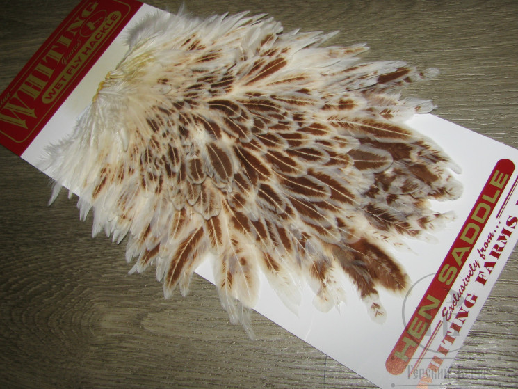 Курица седло Wet Fly Hen Saddle Brown Barr. Whiting