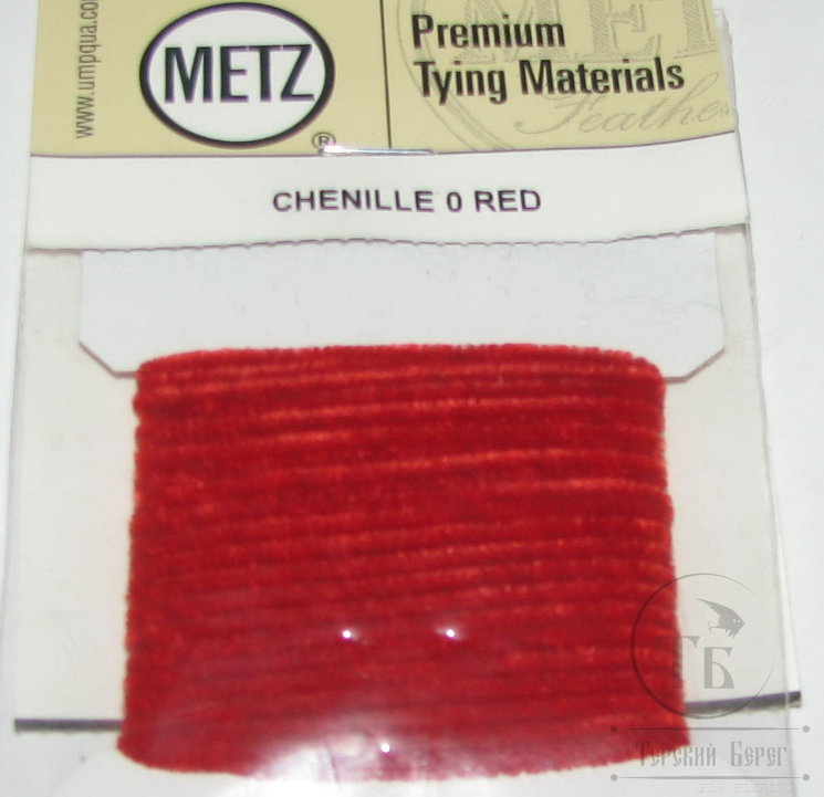 Chenille 0 Red Metz