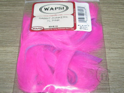 Зонкер кроличий 3-4 мм. ( узкий ) Zonker Strips Fl. Pink Wapsi