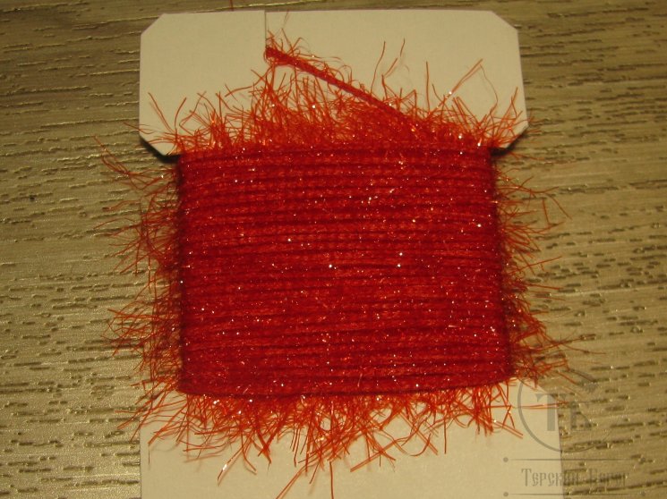 Синель Polar Chenille Red 5 m.