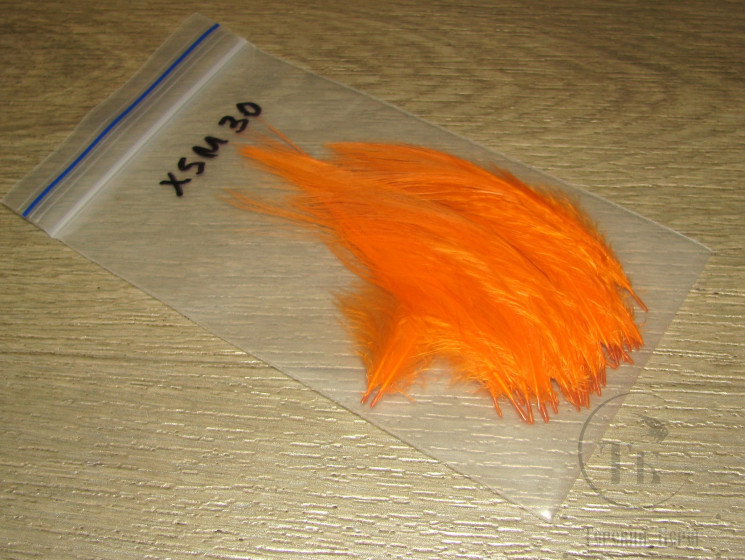 Имитация пера Heron Fine Fibre Orange 30 fs XSm