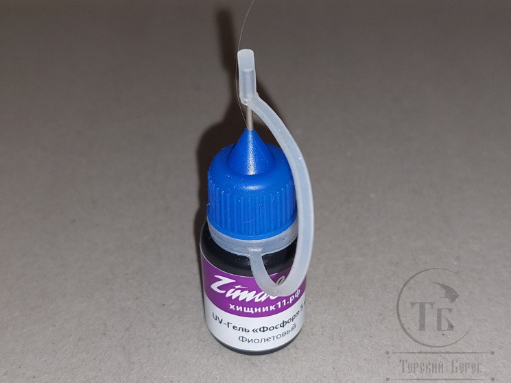 Светонакопительный лак гель GLO Fl. Purple З/Л 5 ml