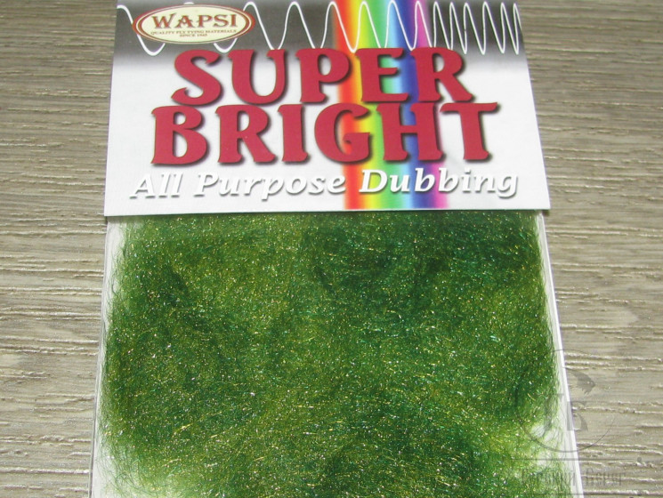 Даббинг Super Bright All Purpose Dubbing Green Olive Wapsi
