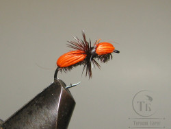 Муха муравей Ant Dif. ( 15 ) Dubb. Black Orange Deer Kumho Dry № 14