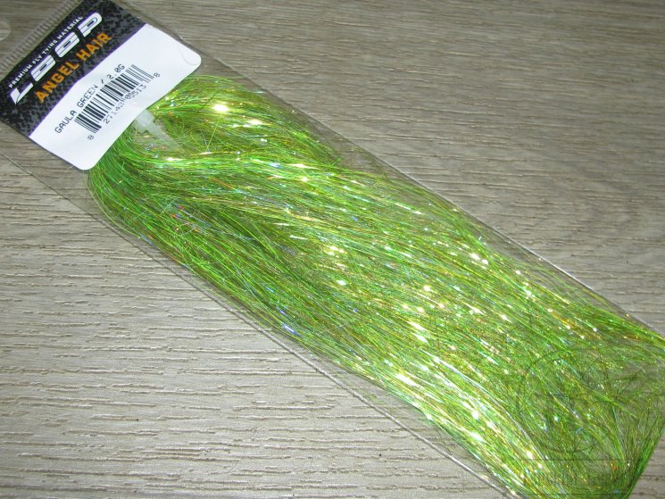 Плоский люрекс Angel Hair Gaula Green 2,0g Loop