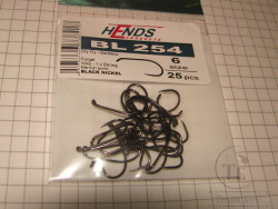 Крючок безбородый Hends BL 254 Nimph №6 ( 25 шт )