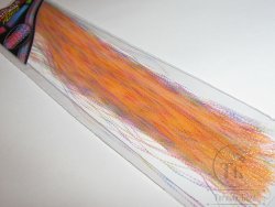 Крученый люрекс микс Krystal Flash Rainbow Orange KFR-94 Hends 
