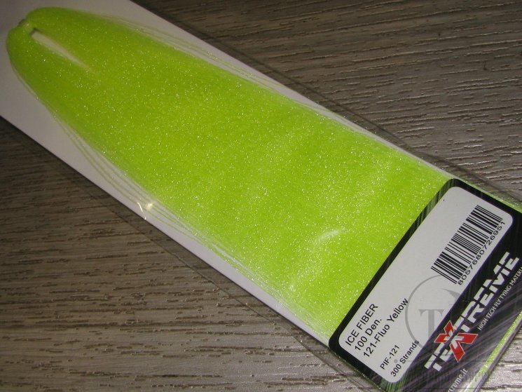 Ice fiber 100 den Fl. Yellow TEXTREME