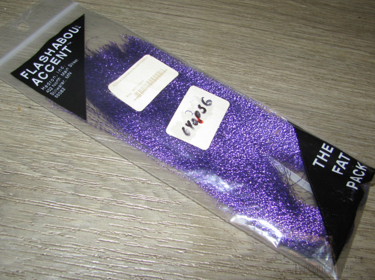 Kрученый люрекс Flashabou Accent Purple Hedron / Metz