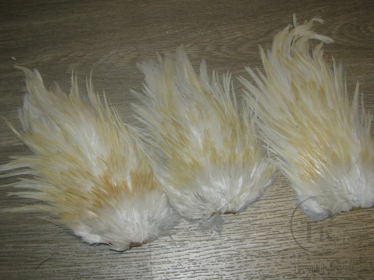 Седло петуха Indian Saddle White Cream 