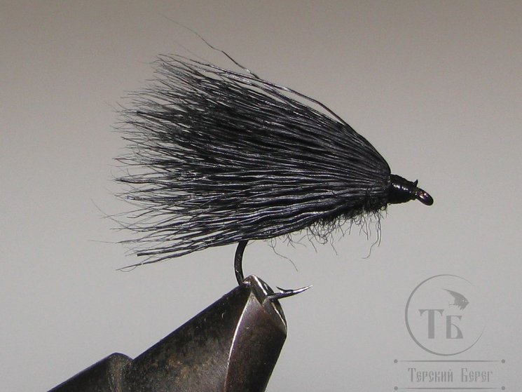 Mуха Caddis ( 7 ) Black  Kumho № 14