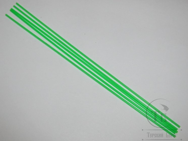 Пластиковая трубка диаметр 1,85 mm 5 шт 200 mm Fl Green Future Fly