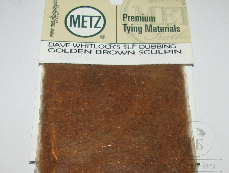 Даббинг Dave Whitloсk's SLF  Dub Golden Brown Sculpin Metz