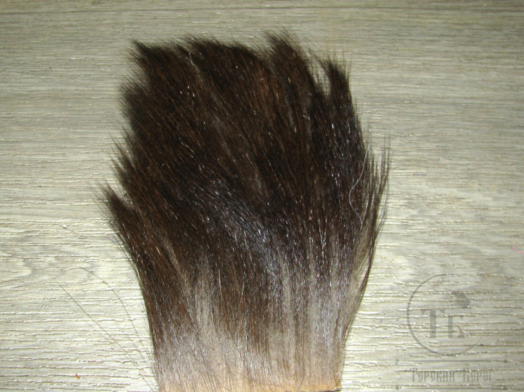 Goatling  козленок шкура ( коричневый натурал /  natural brown ) для летних лососёвых мух