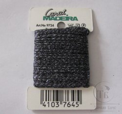 body braid Madera black grafite (чёрно графитный) 2,5 мм