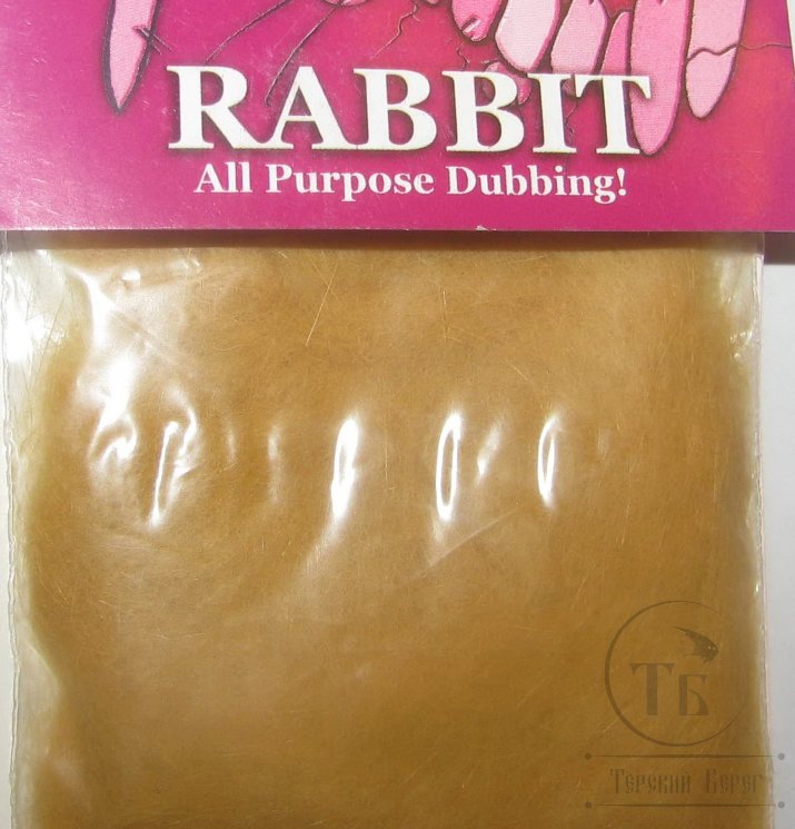 rabbit dubbing  amber (Wapsi, Metz)