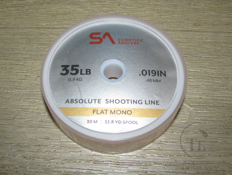 Раннинг Absolute Shooting Line 35 Lb Flat Mono 30 m. Orange Scientific Anglers