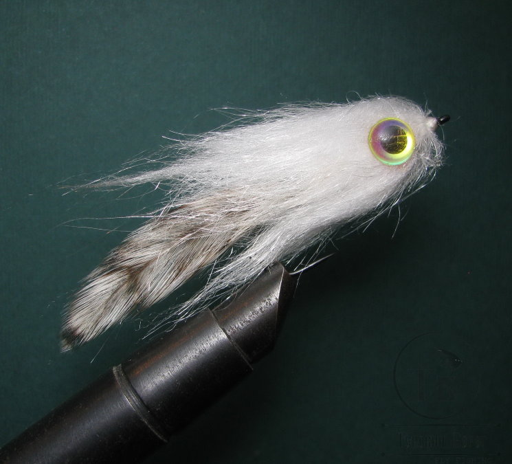 Муха щучья Grizzly White кр.щучий № 1/0