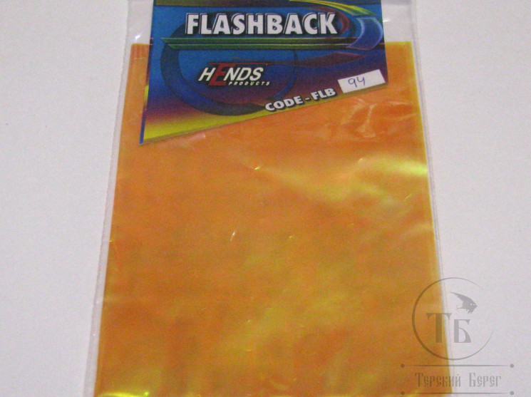 Материал для крылышек тонкая пленка Flashback Orange Fluo FLB-94 Hends