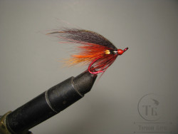 Муха лососёвая Pahtakorva ( 16 ) Rusty Ph. Partridge Patriot Red № 8