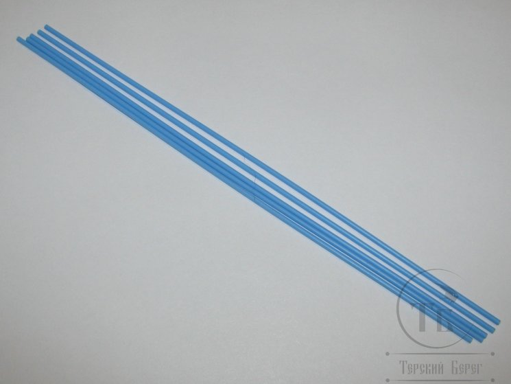  Пластиковая трубка диаметр 1,85 mm 5 шт 200 mm Lt Blue Future Fly
