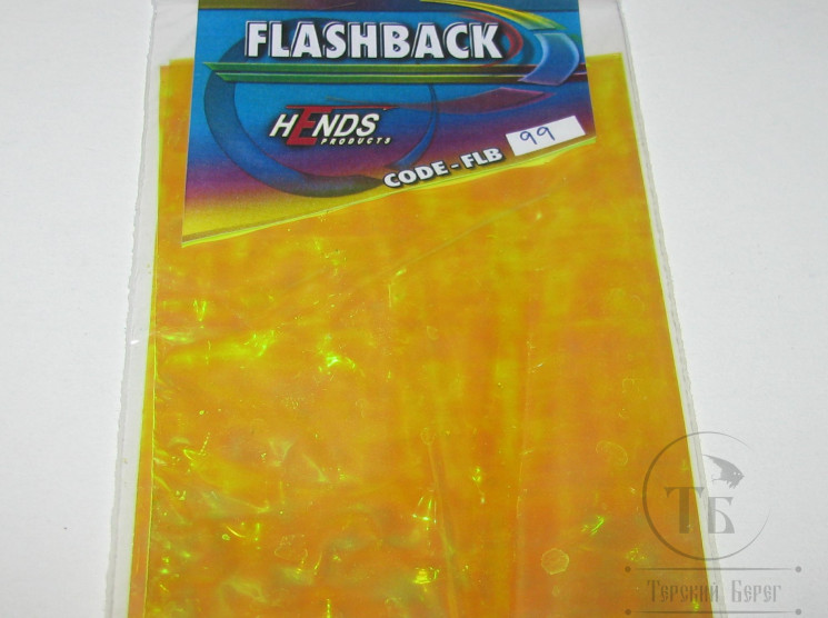 Материал для крылышек тонкая пленка Flashback Yellow Fluo FLB-99 Hends