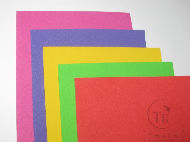 Пенка Thin Fly Foam 2 mm ( 5 шт. MIX яркие цвета )  Терский Берег