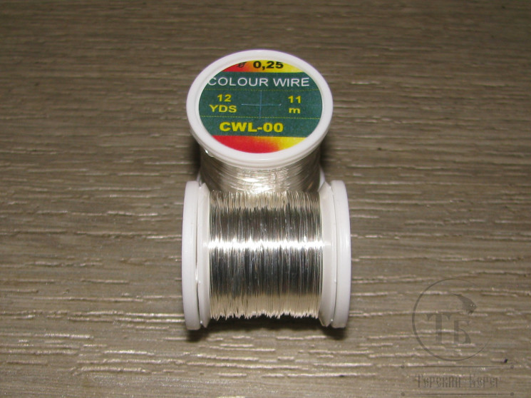Проволока Color Wire Hends 0.25 Silver ( 11 метров ) CWL-00
