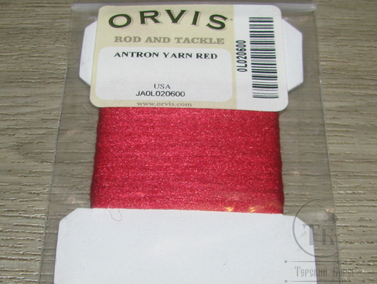 Волокно антрон Antron Yarn Red Orvis