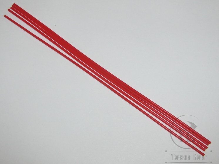 Пластиковая трубка диаметр 1,85 mm 5 шт 200 mm Red Future Fly