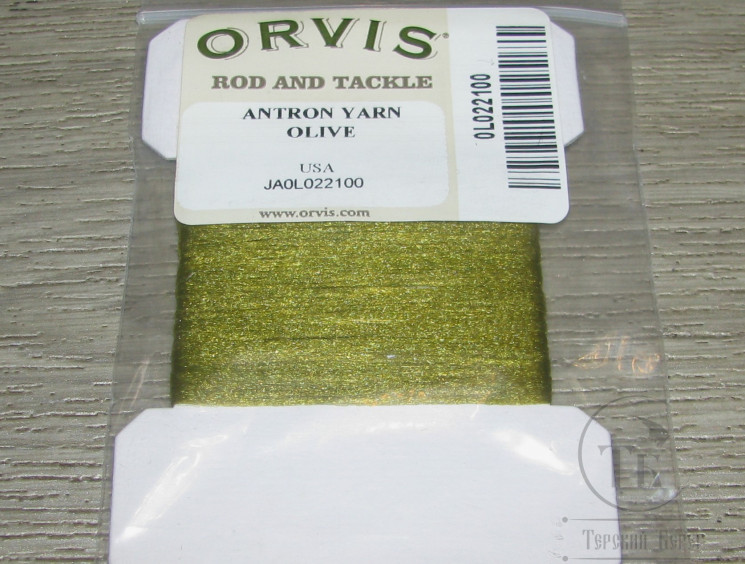 Волокно антрон Antron Yarn Olive Orvis