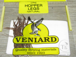 Ножки из пера фазана Pheasant Cock Ringneck Hopper Legs Natural Veniard